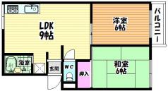 間取り・2LDK