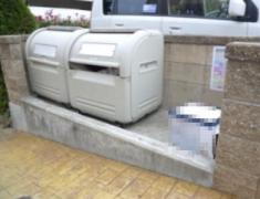 敷地内ゴミ置場
